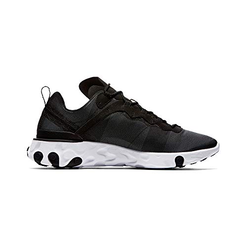 Nike React Element 55, Zapatillas de Running para Hombre, Negro (Black/White 003), 42 EU