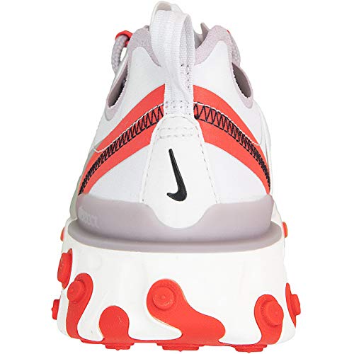 Nike React Element 55 - Zapatillas para Mujer, Color Blanco, Talla 41 EU