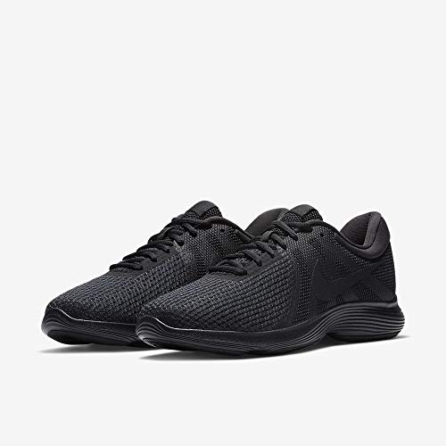 Nike Revolution 4 EU, Zapatillas de Running para Hombre, Negro (Black/Black 002), 42.5 EU