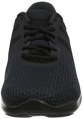 Nike Revolution 4 EU, Zapatillas de Running para Hombre, Negro (Black/Black 002), 43 EU