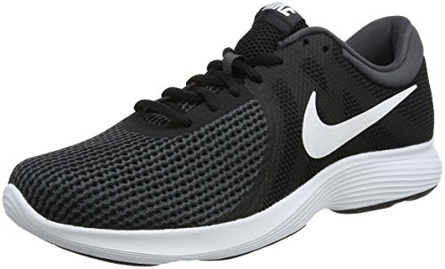 Nike Revolution 4 EU, Zapatillas de Running para Hombre, Negro (Black/White-Anthracite 001), 45 EU