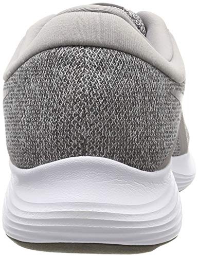 Nike Revolution 4, Zapatillas de Running para Hombre, Atmosphere Grey/MTLC Pewter-Thunder Grey-LT Current Blue-White, 42 EU
