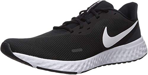 Nike Revolution 5, Zapatillas de Atletismo para Hombre, Multicolor (Black/White/Anthracite 002), 40.5 EU