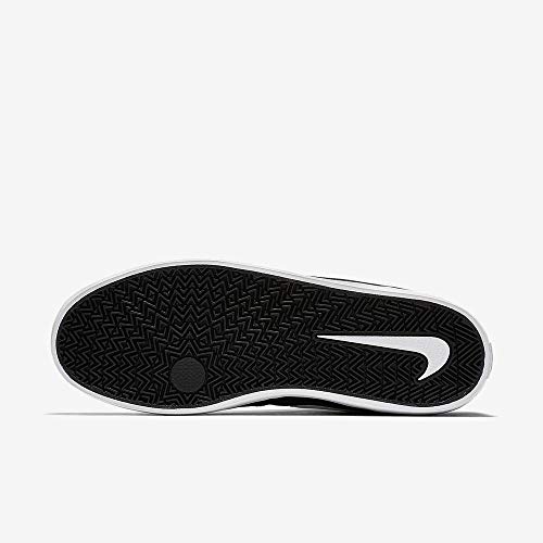 Nike SB Check Solar Cnvs, Zapatillas de Deporte Unisex Adulto, Negro (Black/White), 42 EU