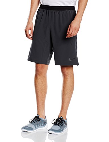 NIKE Select Strike Woven Shorts 2, Todo el año, Hombre, Color Gris y Negro, tamaño Extra-Large