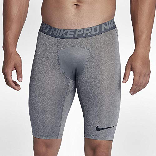NIKE Shorts Pro Cool Pantalón Corto, Hombre, Gris - Gris, S