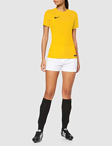 NIKE SS W Park Vi JSY Camiseta de Manga Corta, Mujer, Dorado (University Gold/Black), M