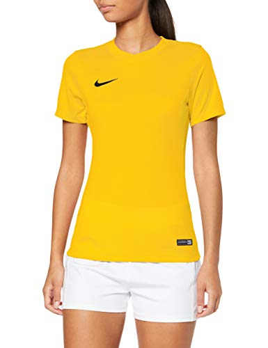 NIKE SS W Park Vi JSY Camiseta de Manga Corta, Mujer, Dorado (University Gold/Black), M