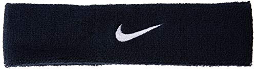 NIKE Swoosh Headband Banda para la Cabeza, Unisex Adulto, Azul (Obsidian/White), Talla Única