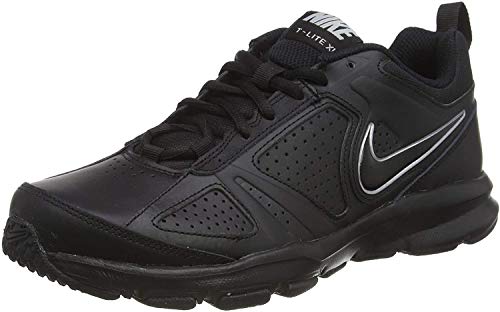 Nike T-Lite 11, Zapatillas de Cross Training para Hombre, Negro Black Black Metallic Silver 007, 44.5 EU