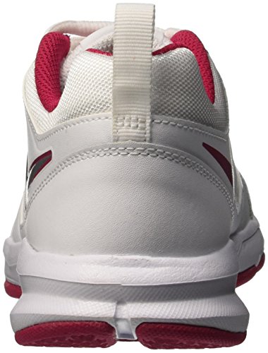 Nike T-Lite, Zapatillas de Cross Training para Mujer, Blanco/Plateado, 38 EU