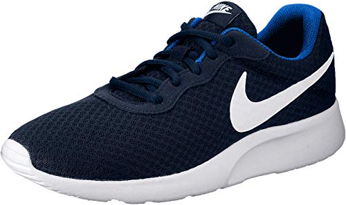 Nike Tanjun, Zapatillas de Running para Hombre, Azul (Midnight Navy/White-Game Royal), 42 EU