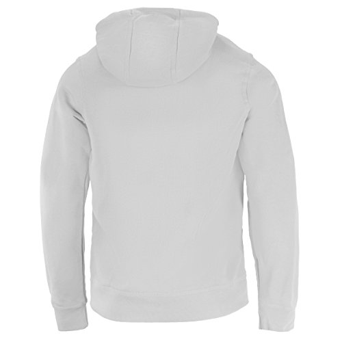 Nike Team Club Fz Hoody - Sudadera con capucha para hombre, color Gris (Grey Heather/Football White), talla M