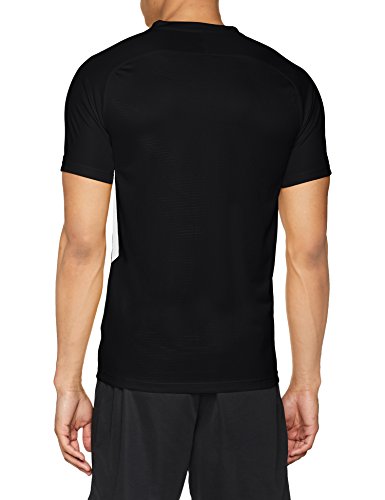 NIKE Tiempo Premier SS Camiseta, Hombre, Negro (Black/White), M