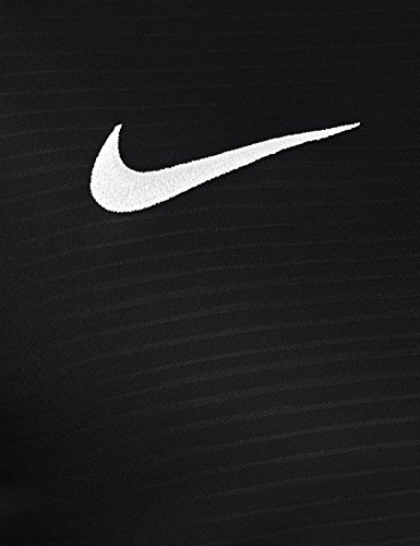 NIKE Tiempo Premier SS Camiseta, Hombre, Negro (Black/White), M