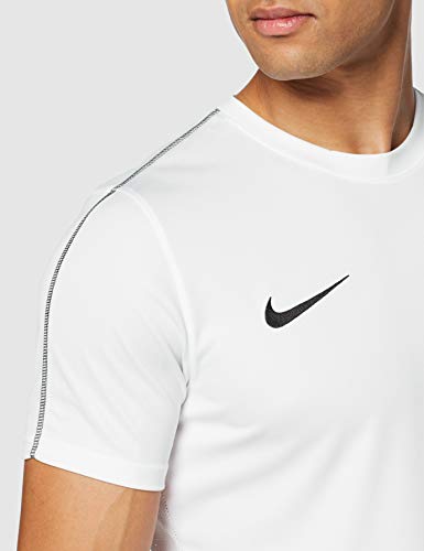 NIKE Top Training Parque 18 SS Camisa De Mangas Cortas, Hombre, Blanco Negro, XL