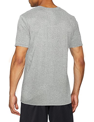 NIKE Training Swoosh tee Camisetas - Camisetas y Tops, Hombre, Dk Grey Heather/Dk Grey Heathe, XL