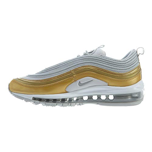 Nike W Air MAX 97 Se, Zapatillas de Entrenamiento para Mujer, Multicolor (Vast Grey/Metallic Silver/Metallic Gold 001), 38.5 EU