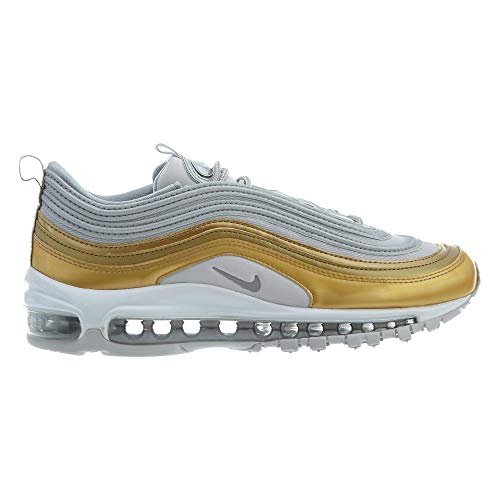 Nike W Air MAX 97 Se, Zapatillas de Entrenamiento para Mujer, Multicolor (Vast Grey/Metallic Silver/Metallic Gold 001), 38.5 EU