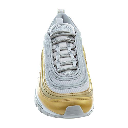 Nike W Air MAX 97 Se, Zapatillas de Entrenamiento para Mujer, Multicolor (Vast Grey/Metallic Silver/Metallic Gold 001), 38.5 EU