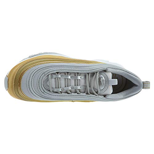 Nike W Air MAX 97 Se, Zapatillas de Entrenamiento para Mujer, Multicolor (Vast Grey/Metallic Silver/Metallic Gold 001), 38.5 EU