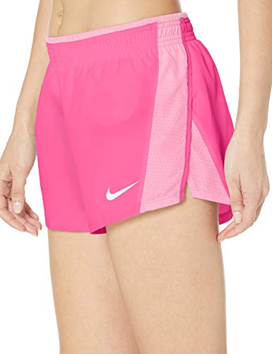 NIKE W Nk 10k Short Sport Shorts, Mujer, Fire Pink/Magic Flamingo/Fire Pink/(Wolf Grey), L