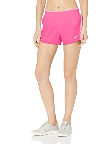 NIKE W Nk 10k Short Sport Shorts, Mujer, Fire Pink/Magic Flamingo/Fire Pink/(Wolf Grey), L