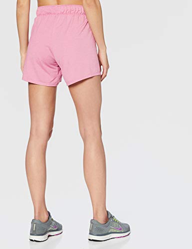 NIKE W Nk Dry Short Attk 2.0 Tr5 Pantalones Cortos de Deporte, Mujer, Magic Flamingo/White/Barely Rose/(White), L