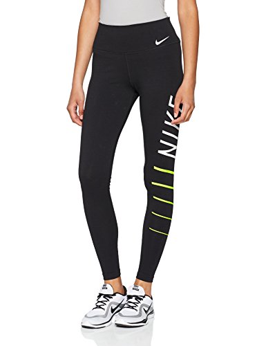 Nike W NK PWR TGHT DFC GRX - Mallas, Mujer, Negro(Black/White)