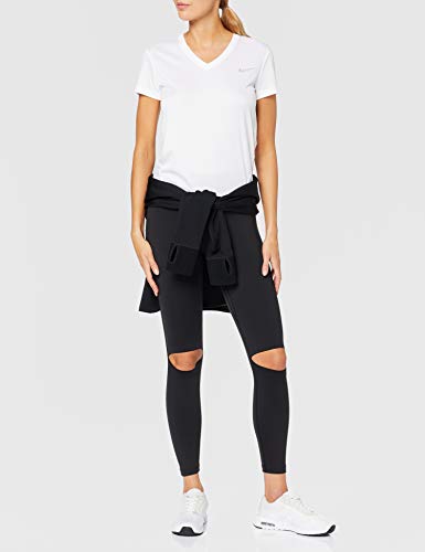 NIKE W Nk Rebel One Tight 7/8 Sport Trousers, Mujer, Black/White, S