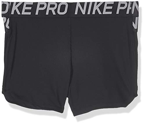 NIKE W NP Intertwist 2 3inch Short Pantalones Cortos de Deporte, Mujer, Black/(Thunder Grey), L