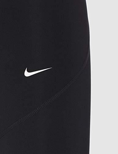 NIKE W NP Tight Pantalones de Deporte, Mujer, Black/White, M