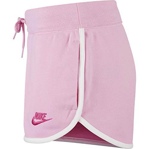 Nike W NSW HRTG Short FLC Pink AR2414-629 Rosa XS