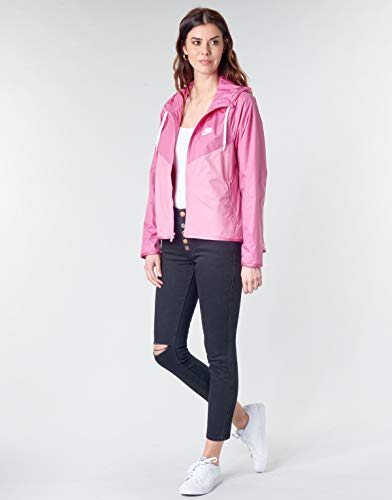 NIKE W NSW WR Jkt Chaqueta de Deporte, Mujer, Cosmic Fuchsia/Magic Flamingo/(White), S