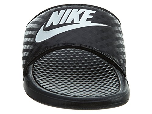 Nike Wmns Benassi JDI, Chanclas Mujer, Negro (Black/White 011), 40.5 EU