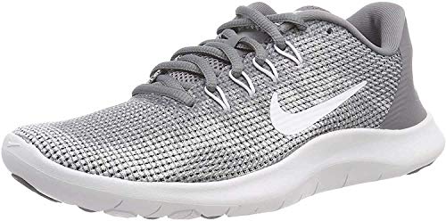 Nike Wmns Flex 2018 RN, Zapatillas de Running para Mujer, Gris (Cool Grey/White 010), 38 EU