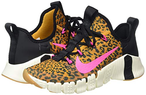 Nike Wmns Free Metcon 3, Zapatillas de Gimnasio para Mujer, Black Pink Blast Chutney Sail Gum Med Brown, 36 EU