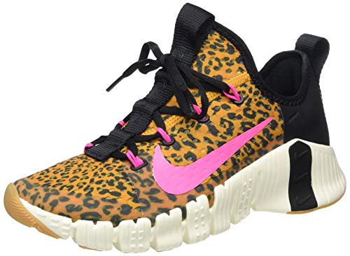 Nike Wmns Free Metcon 3, Zapatillas de Running para Mujer, Black Pink Blast Chutney Sail, 39 EU