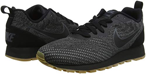 Nike Wmns Md Runner 2 Eng Mesh, Zapatillas de Running para Mujer, Multicolor (Black/Black-Dark Grey 005), 37.5 EU