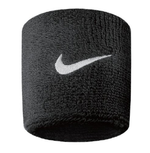 NIKE Wristband Muñequera, Hombre, Negro, Talla Única