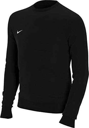 NIKE Y CRW FLC TM Club19 Sudadera, Niños, Black/White, XL