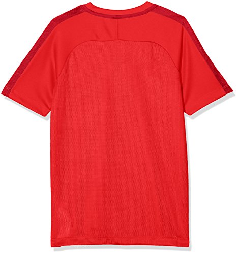 NIKE Y NK Dry Acdmy18 Top SS T-Shirt, Niños, University Red/Gym Red/White, XL