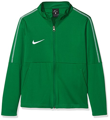 NIKE Y Nk Dry Park18 Trk Jkt K Sport Jacket, Unisex niños, Pine Green/White/(White), L