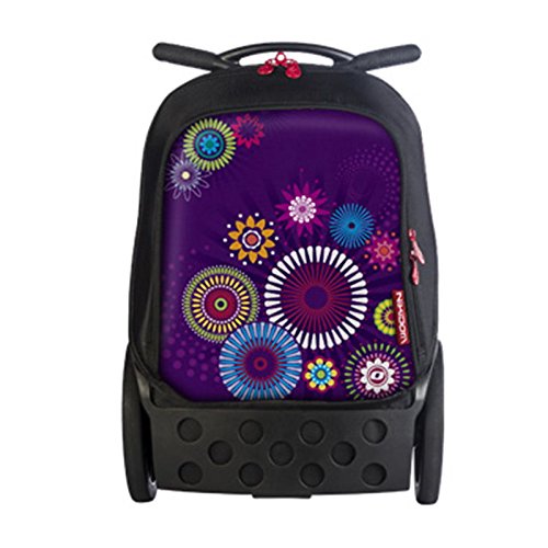 Nikidom Xl Mandala - Mochila infantil, color Negro y Morado