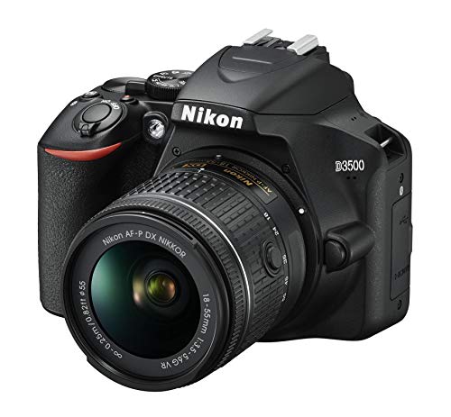 Nikon D3500 - Cámara digital 24,2 MP VR (24,2 MP, 6000 x 4000 Pixeles, CMOS, Full HD, 365 g, Negro)
