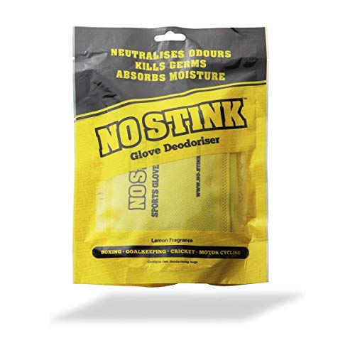 No Stink - Desodorante para Guantes Deportivos, Talla única, Color Amarillo