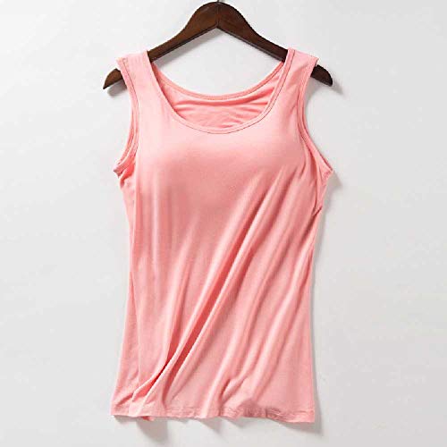 NOBRAND Mordale con Cojín De Pecho Sling Actualización Taza Entrenamiento Running Tank Top Yoga Tops Ejercicio Gym Camisas Yoga Fondo Lady Vest S/Negro