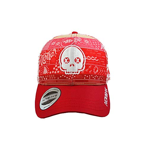 Nonbak Gorra Trucker Cap Gorra béisbol Transpirable Logo 3D. Muy Ligera 6 Paneles. Tejido Malla. EDICIÓN Limitada (Aloha Calavera)