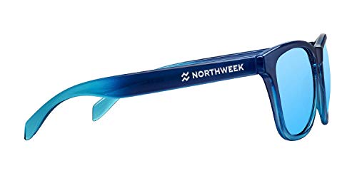 Northweek Gradiant Crystal - Gafas de Sol para Hombre y Mujer, Polarizadas, Azul Hielo