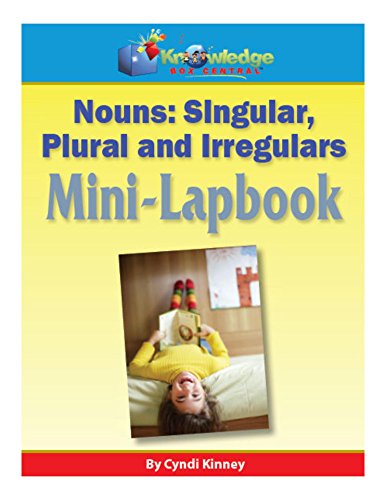 Nouns - Singular, Plural, & Irregulars Mini-Lapbook (English Edition)